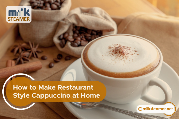 How to Make Restaurant Style Cappuccino at Home
