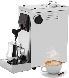 Hanchen Commercial Milk Frother, Automatic Milk Steamer Electric Coffee Frothing Machine
